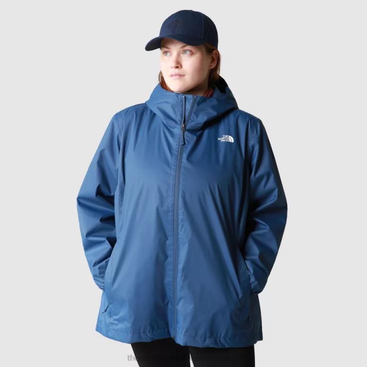 HLH08587 tienisté modré The North Face dámska turistická bunda nadmernej veľkosti