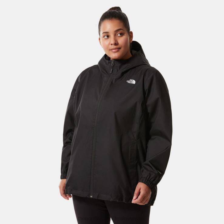 HLH08588 čierna The North Face dámska turistická bunda nadmernej veľkosti
