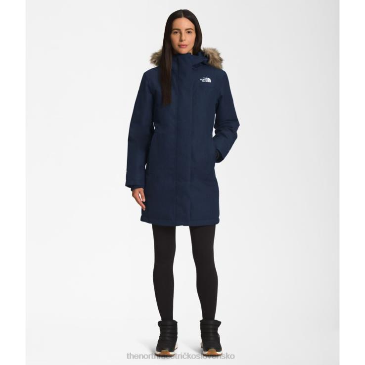 HLH086143 vrcholové námorníctvo The North Face dámska novinka arktická parka