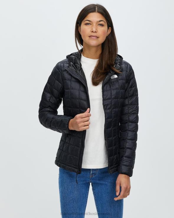 HLH086891 čierna The North Face termobalová eko mikina s kapucňou 2.0