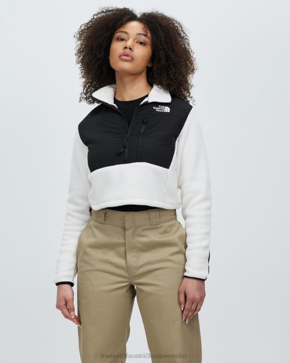 HLH086976 grdnia wht The North Face skrátená denali páperová bunda