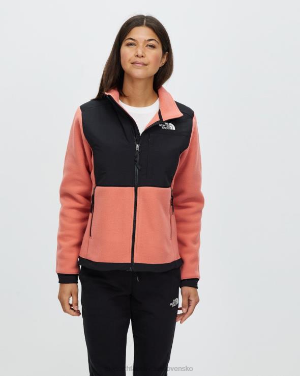 HLH087008 vyblednutá ruža The North Face denali 2 páperová bunda