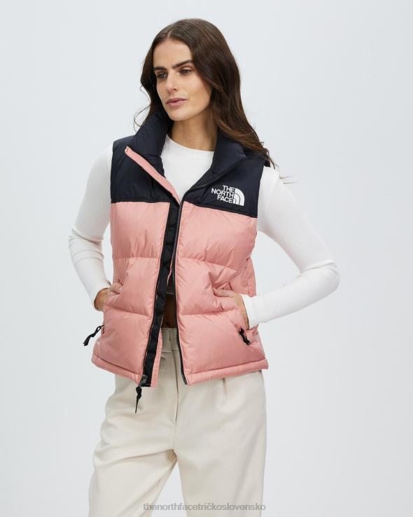 HLH087025 ružový úsvit The North Face Retro nočná vesta z roku 1996