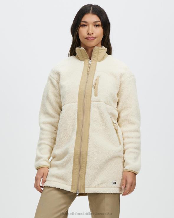 HLH087063 bielený piesok The North Face cragmont fleece kabát