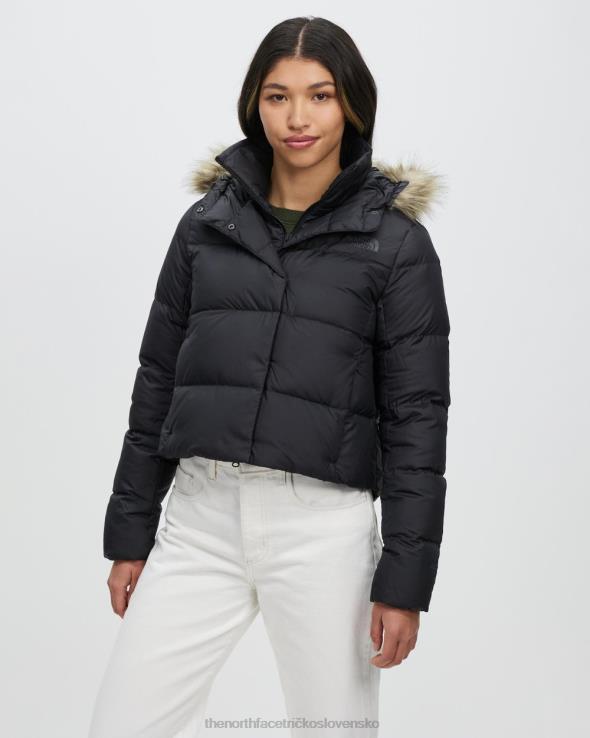 HLH087287 čierna The North Face nová páperová krátka bunda dealio