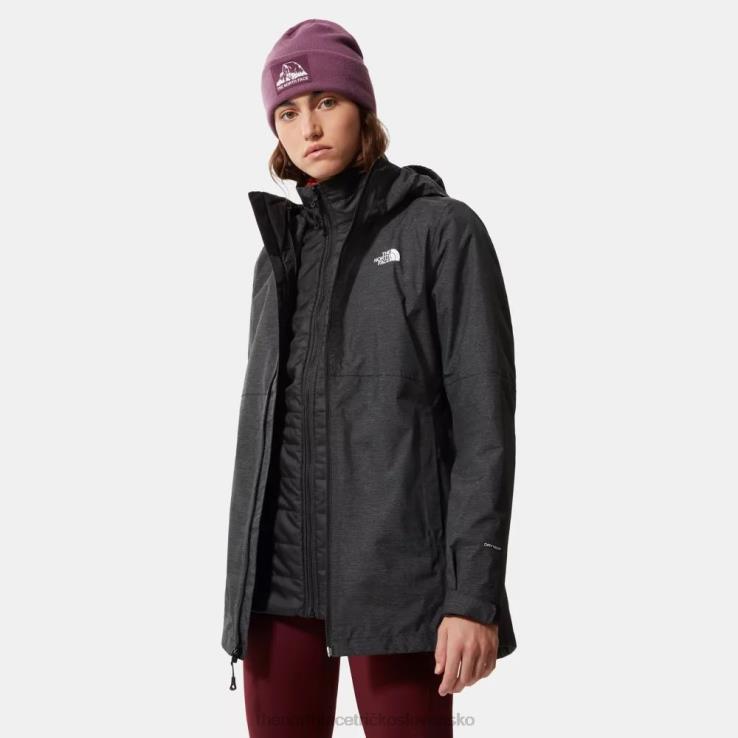 HLH08896 čierna The North Face dámska triklimatická bunda pre turistov