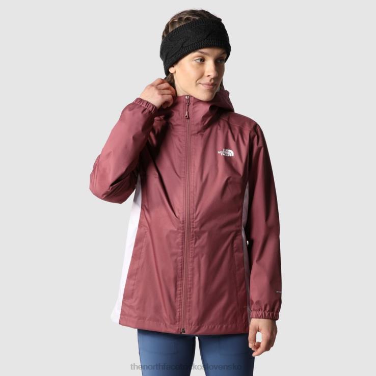 HLH08905 zázvor The North Face dámsky quest na zips v bunde