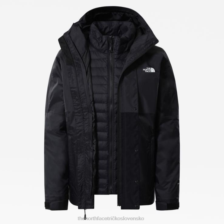 HLH08907 čierna The North Face dámska páperová zateplená triklimatická bunda so suchým zipsom