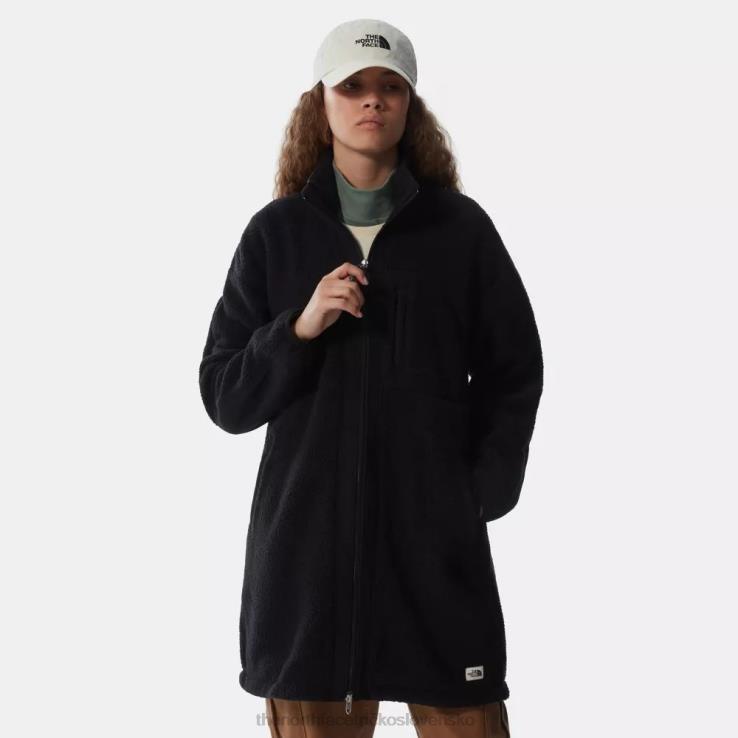 HLH08955 čierna The North Face dámsky fleecový kabát Cragmont