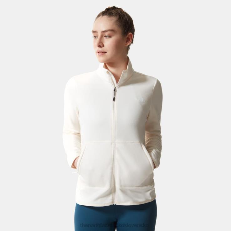 HLH081055 biely The North Face dámska fleecová bunda canyonlands na zips