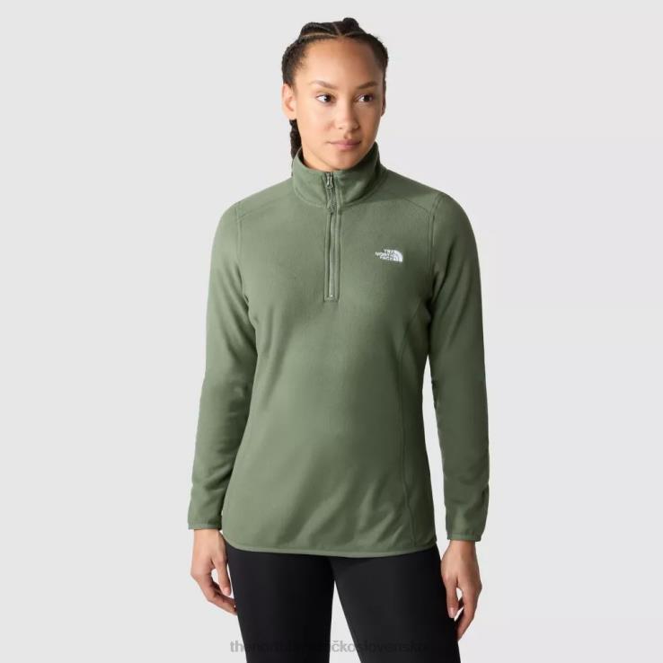 HLH081155 tymián The North Face dámske 100 glacier 1/4 zips fleece