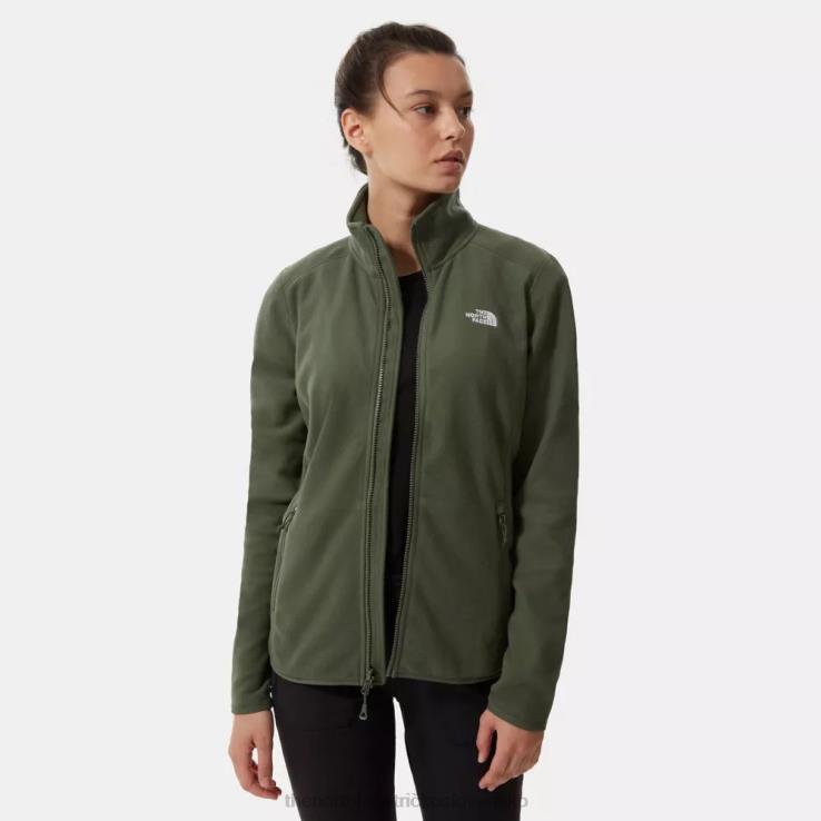 HLH081164 tymián The North Face dámsky 100 glacier celorozopínací fleece