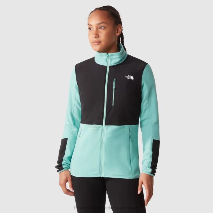 HLH081194 wasabi-čierna The North Face dámske diablo midlayer fleece wasabi black
