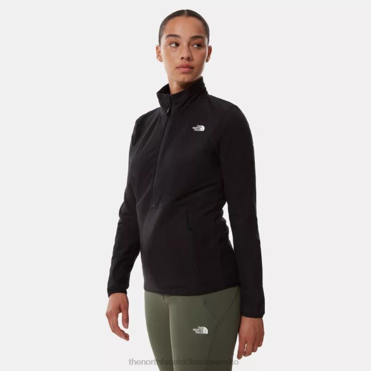 HLH081205 čierna The North Face dámske diablo midlayer 1/4 zips fleece