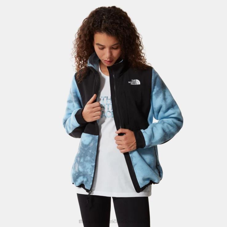 HLH081269 beta modrá The North Face dámska fleecová bunda denali 2 s potlačou