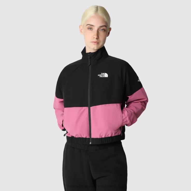 HLH081486 červená fialová The North Face dámsky phlego track top