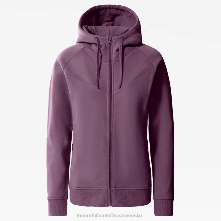HLH081503 šťuky fialové The North Face dámska fleecová mikina s kapucňou na zips