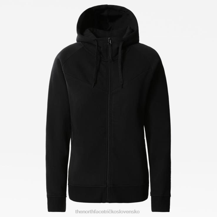 HLH081505 čierna The North Face dámska fleecová mikina s kapucňou na zips