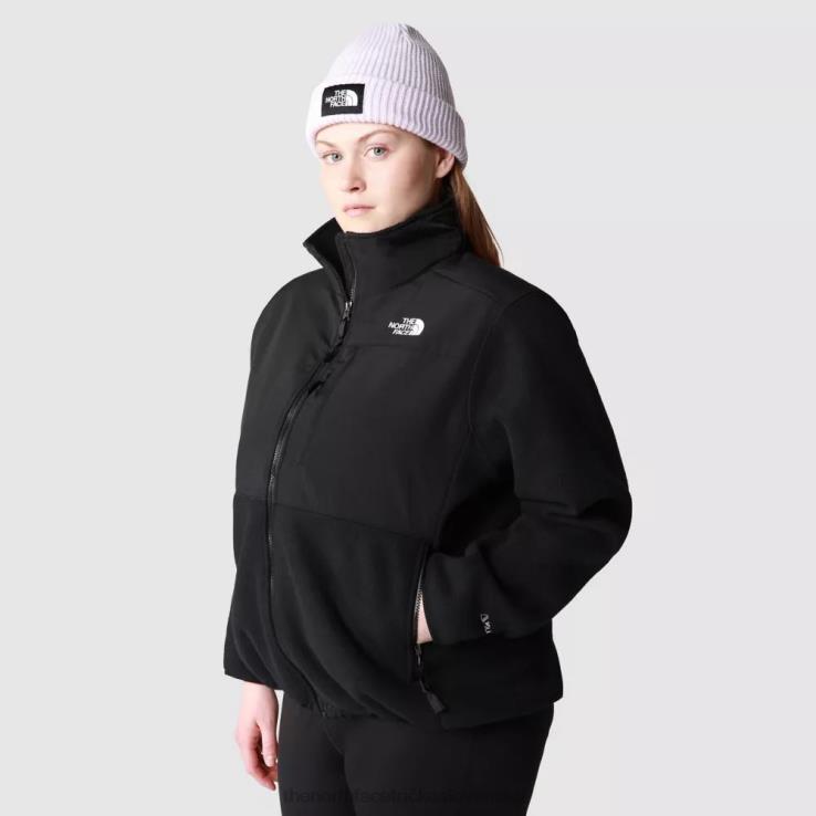 HLH081808 čierna The North Face dámska denali bunda nadmernej veľkosti