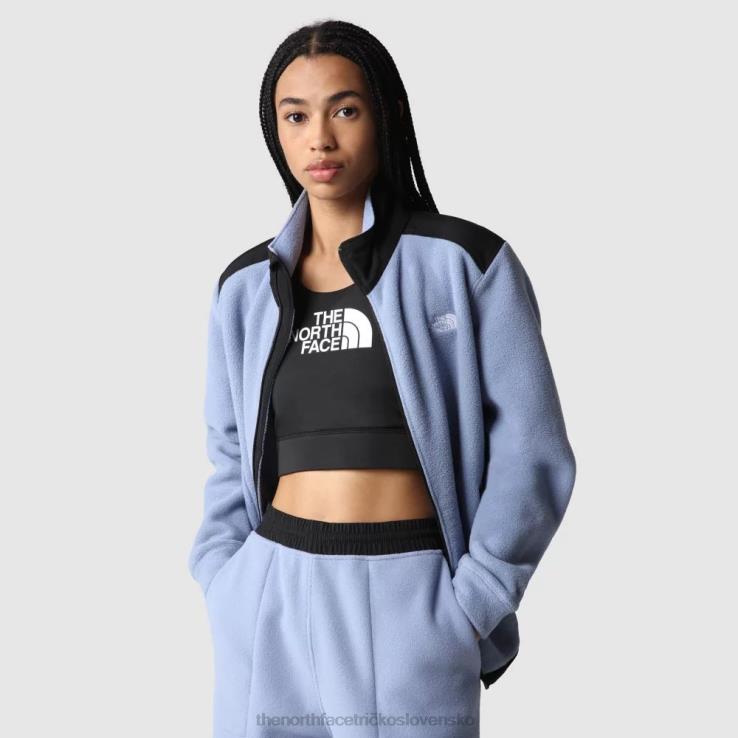 HLH081866 ľudová modro-čierna The North Face ľudová modrá čierna dámska bunda alpine polartec fleece 200
