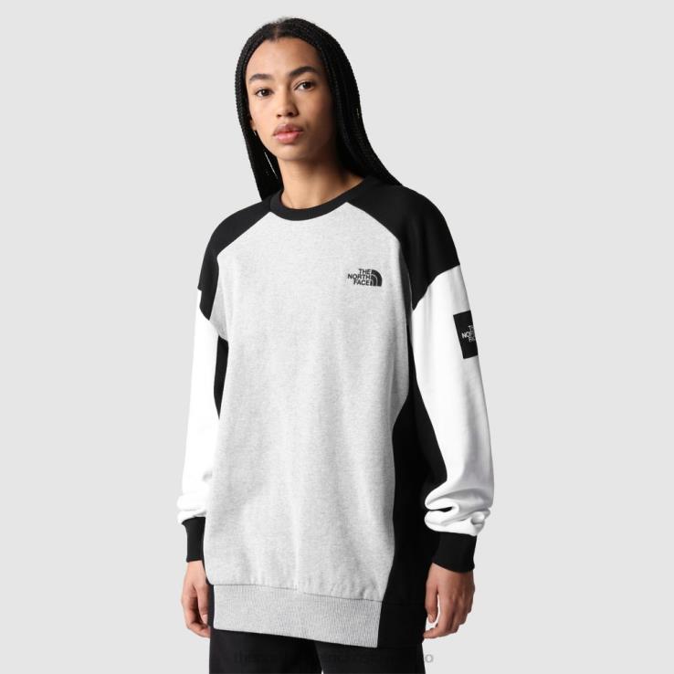 HLH081951 sivá The North Face dámska sezónna mikina s výstrihom