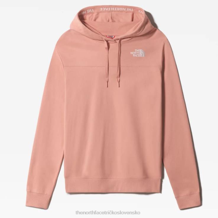 HLH08367 ružový úsvit The North Face dámska zumu mikina s kapucňou