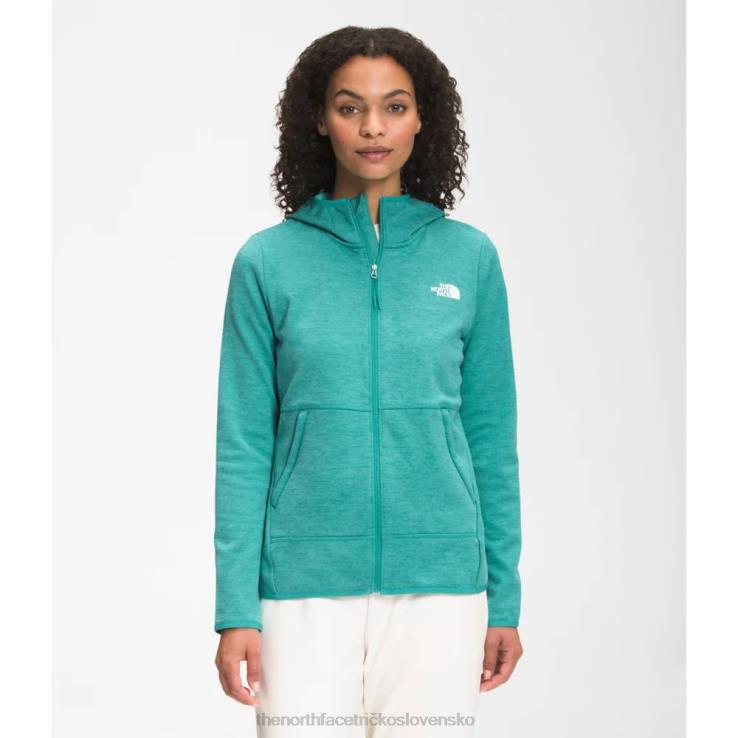 HLH084076 porcelánovo zelená The North Face dámska mikina s kapucňou canyonlands