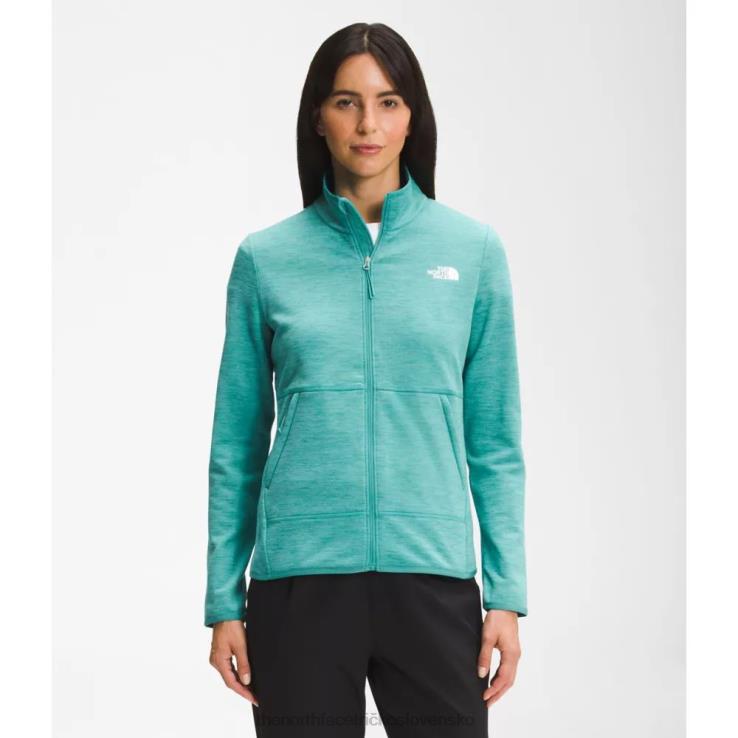 HLH084084 porcelánovo zelená The North Face ženy canyonlands full zip