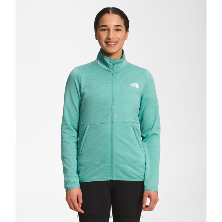 HLH084087 umývadlo modrá The North Face ženy canyonlands full zip