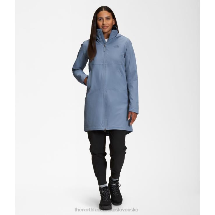 HLH084100 ľudová modrá The North Face dámska shelbe raschel parka dĺžka s kapucňou
