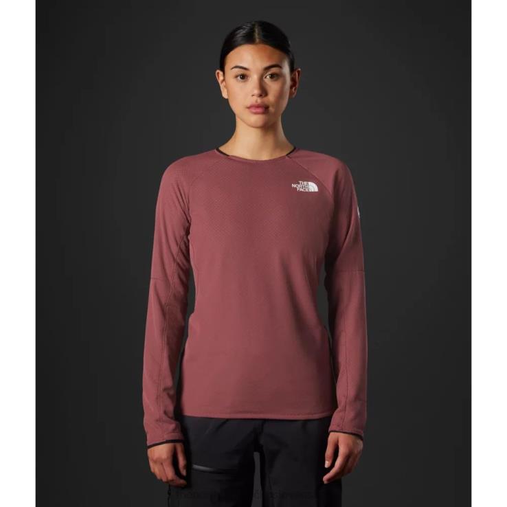 HLH084523 zázvor The North Face women summit series futurefleece crew