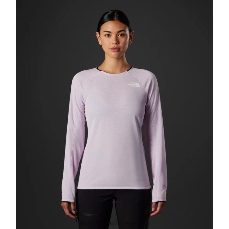 HLH084524 levanduľová hmla The North Face women summit series futurefleece crew