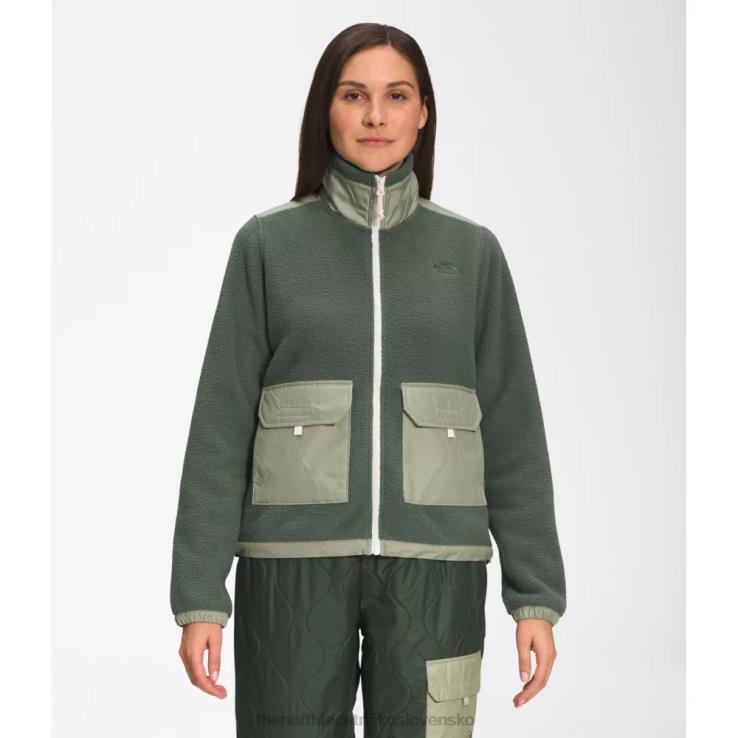HLH085217 tymián The North Face dámska bunda s kráľovským oblúkom na zips