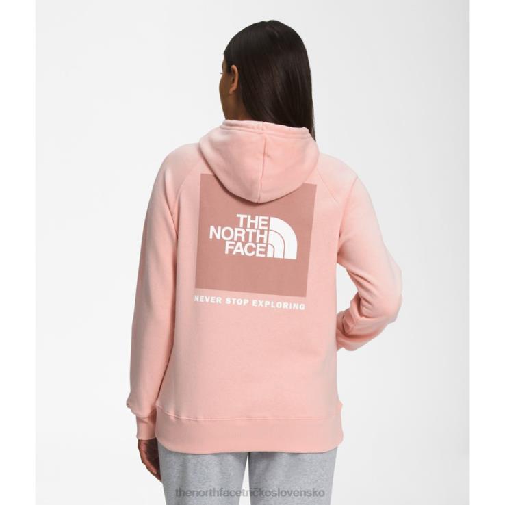 HLH085458 pieskovo ružová The North Face dámska mikina s kapucňou box nse