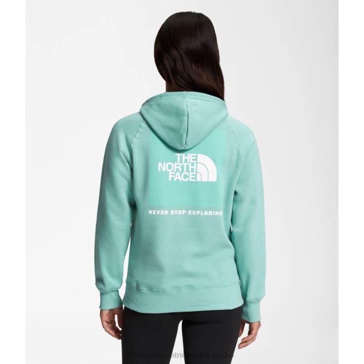 HLH085461 wasabi The North Face dámska mikina s kapucňou box nse
