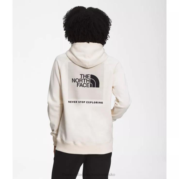 HLH085468 biely The North Face dámska mikina s kapucňou box nse