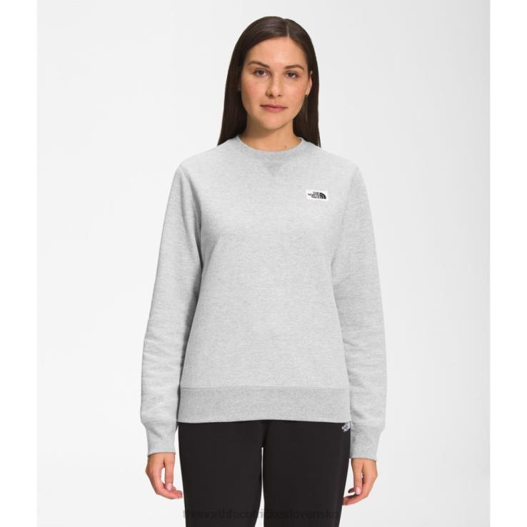 HLH085472 sivá The North Face ženské dedičstvo patch crew