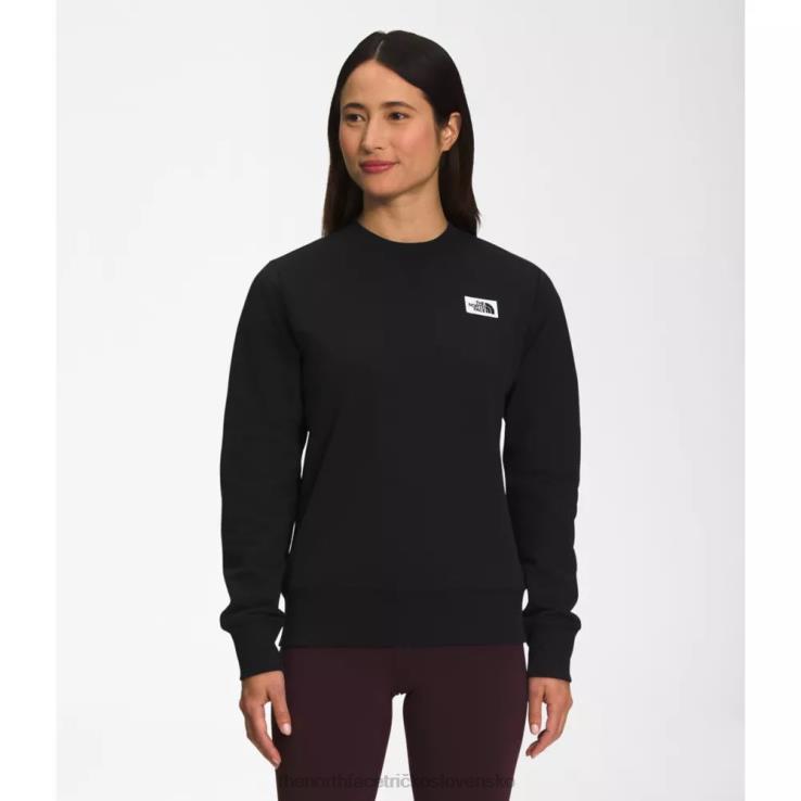 HLH085473 čierna The North Face ženské dedičstvo patch crew
