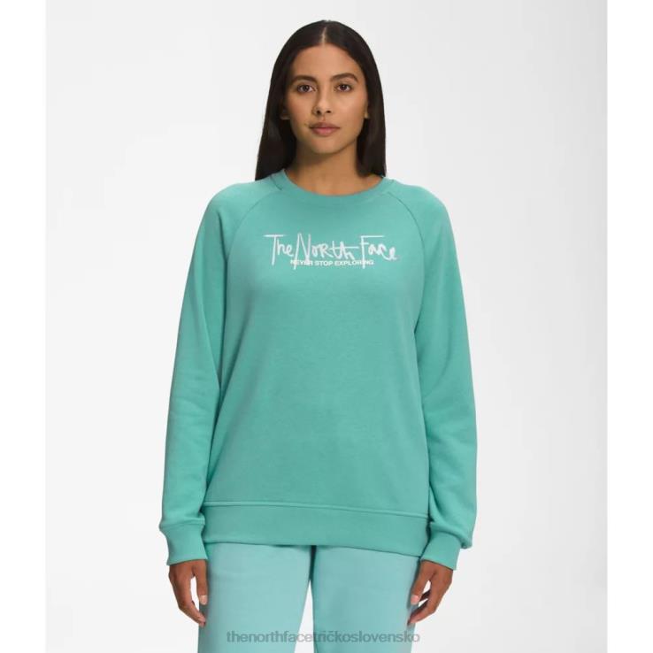 HLH085483 wasabi The North Face ženská posádka grafického vstrekovania