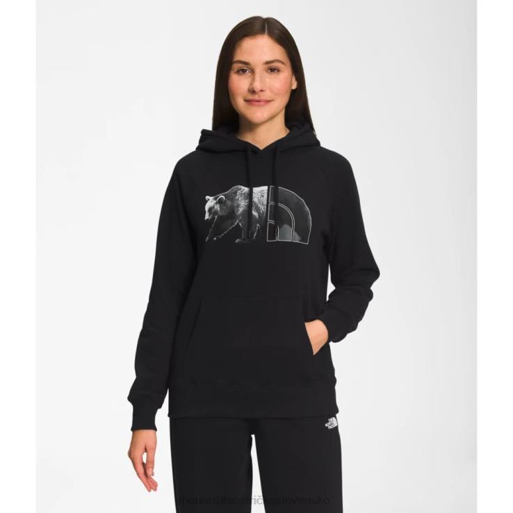 HLH085488 čierna The North Face dámska tnf mikina s kapucňou