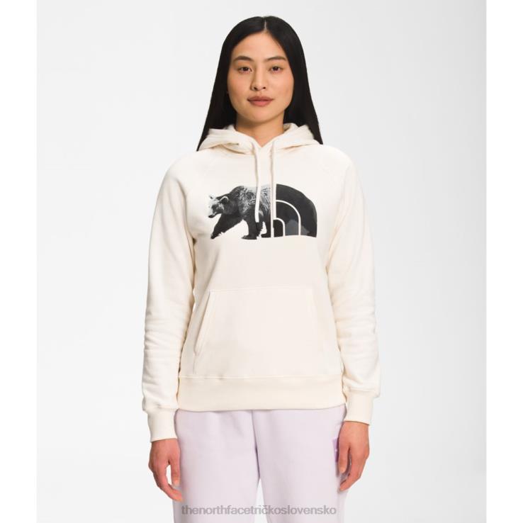 HLH085489 biely čierny The North Face white black women tnf bear hoodie