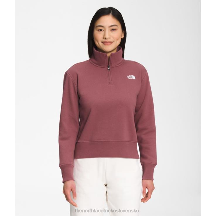 HLH085490 zázvor The North Face dámsky štandardný fleece na zips