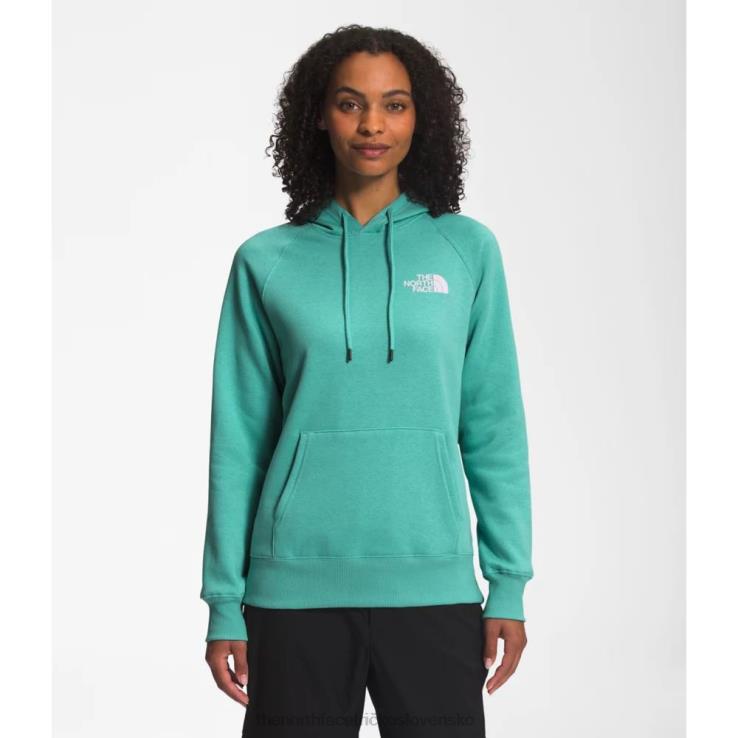 HLH085540 wasabi The North Face dámska mikina s kapucňou geo nse