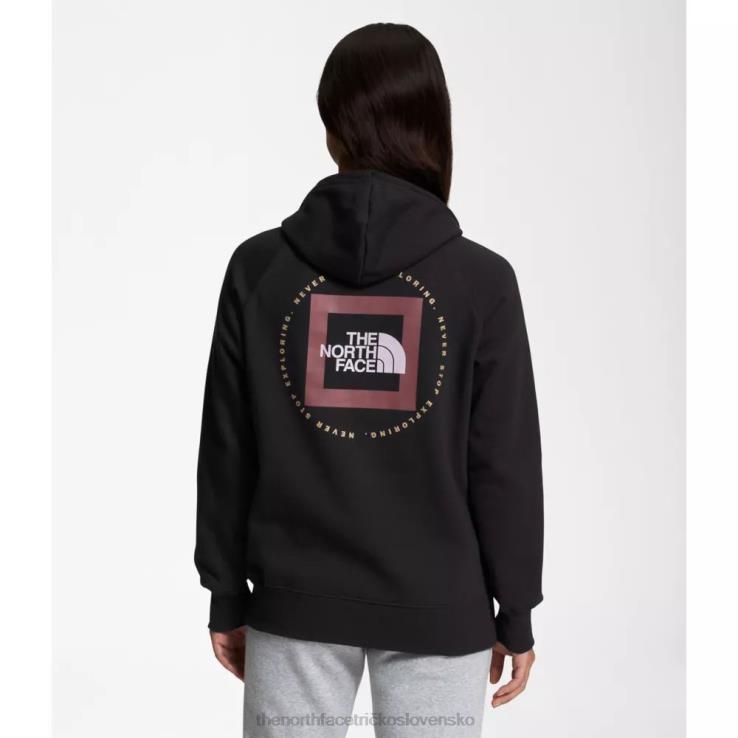 HLH085542 čierna The North Face dámska mikina s kapucňou geo nse
