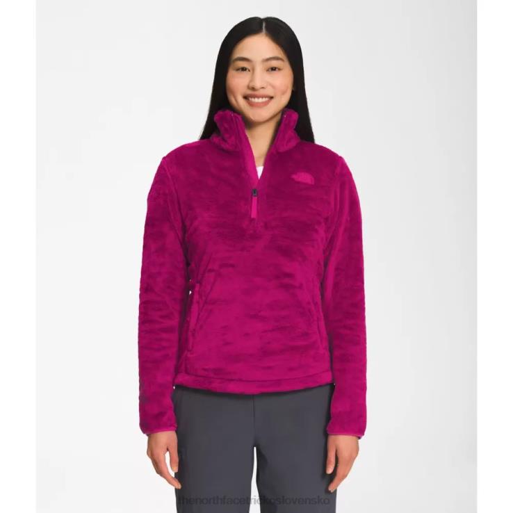 HLH085576 fuschia ružová The North Face dámsky osito pulóver na zips