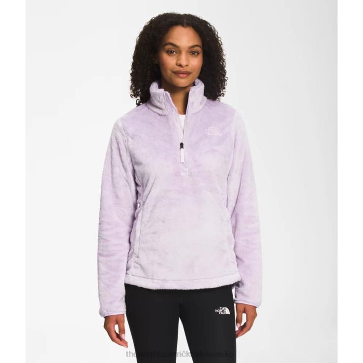HLH085578 levanduľová hmla The North Face dámsky osito pulóver na zips