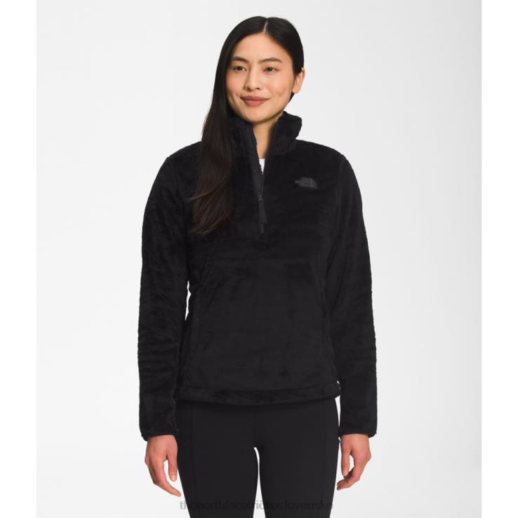 HLH085580 čierna The North Face dámsky osito pulóver na zips