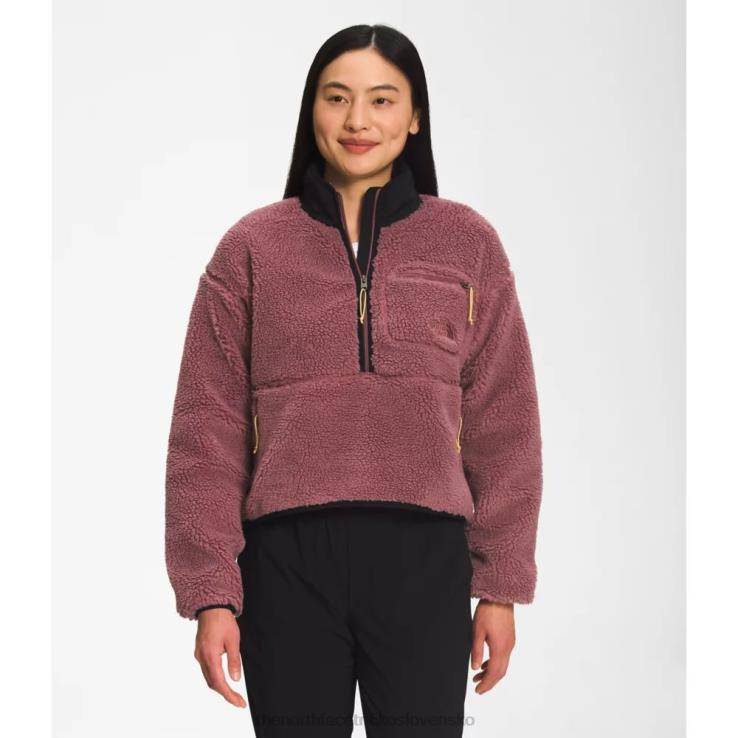 HLH085629 zázvor The North Face dámsky pulóver s extrémnym vlasom
