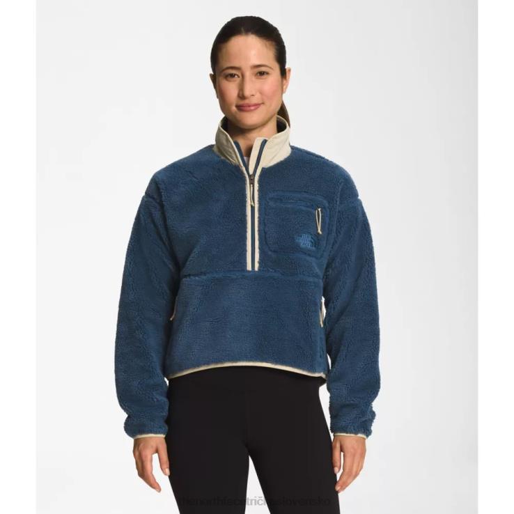 HLH085630 tienisté modré The North Face dámsky pulóver s extrémnym vlasom