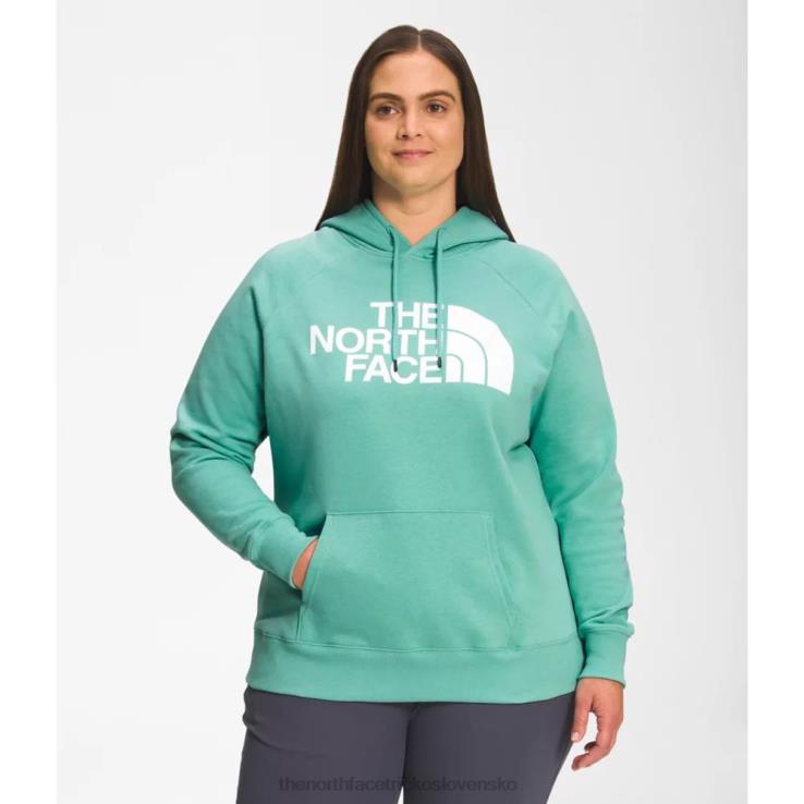 HLH085807 wasabi The North Face dámska mikina s kapucňou a polovičnou kupolou
